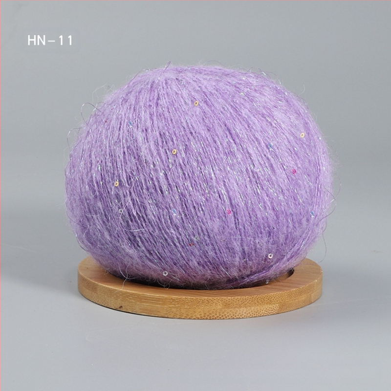 Mohair νήμα, worsted επεξεργασία, νήμα σε ομάδες, για χειροποίητες κούκλες