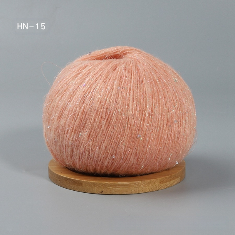 Mohair νήμα, worsted επεξεργασία, νήμα σε ομάδες, για χειροποίητες κούκλες