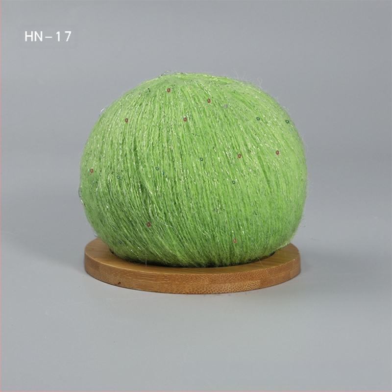 Mohair νήμα, worsted επεξεργασία, νήμα σε ομάδες, για χειροποίητες κούκλες