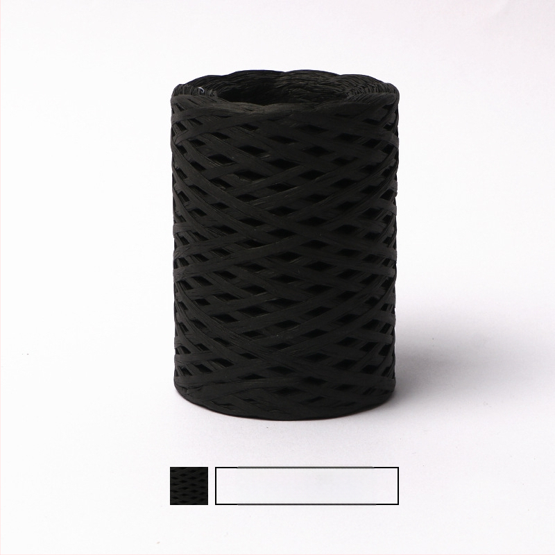 Medvilninė raffija vamzdelinė siūlai — ring spinning, prekės ženklas hiraffia (alias: hiraffia cheer)