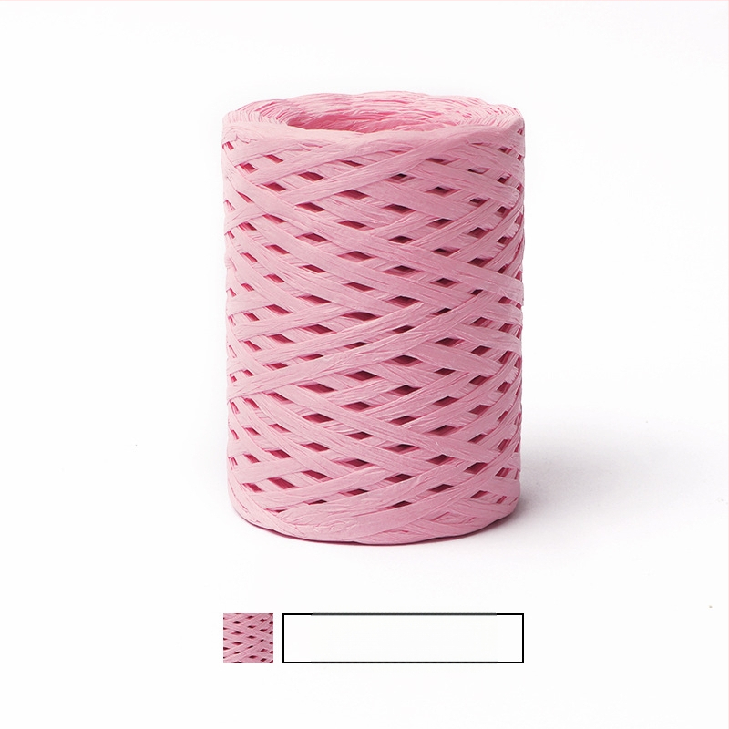 Medvilninė raffija vamzdelinė siūlai — ring spinning, prekės ženklas hiraffia (alias: hiraffia cheer)