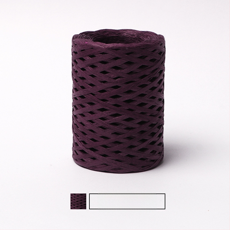 Medvilninė raffija vamzdelinė siūlai — ring spinning, prekės ženklas hiraffia (alias: hiraffia cheer)