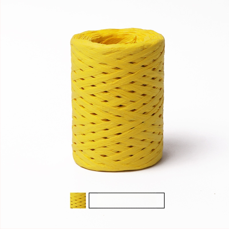 Medvilninė raffija vamzdelinė siūlai — ring spinning, prekės ženklas hiraffia (alias: hiraffia cheer)