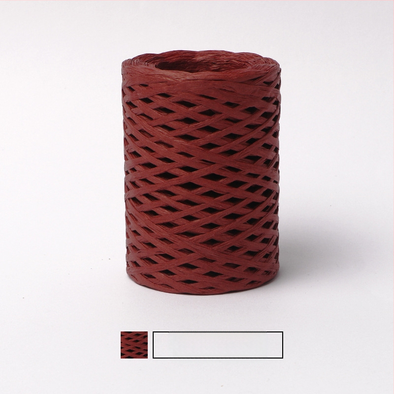 Medvilninė raffija vamzdelinė siūlai — ring spinning, prekės ženklas hiraffia (alias: hiraffia cheer)