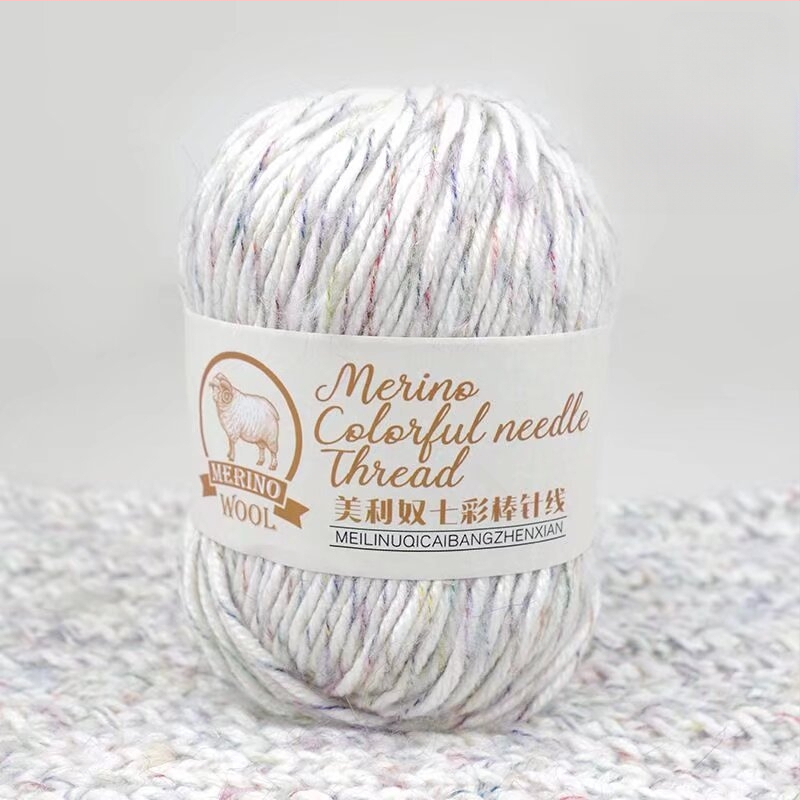 Merino mišinio siūlai, ring-spun, tinkami audimui ir mezgimui, kilmė Hebei