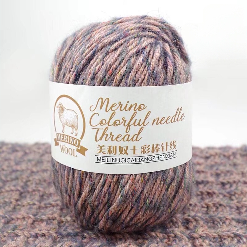 Merino mišinio siūlai, ring-spun, tinkami audimui ir mezgimui, kilmė Hebei