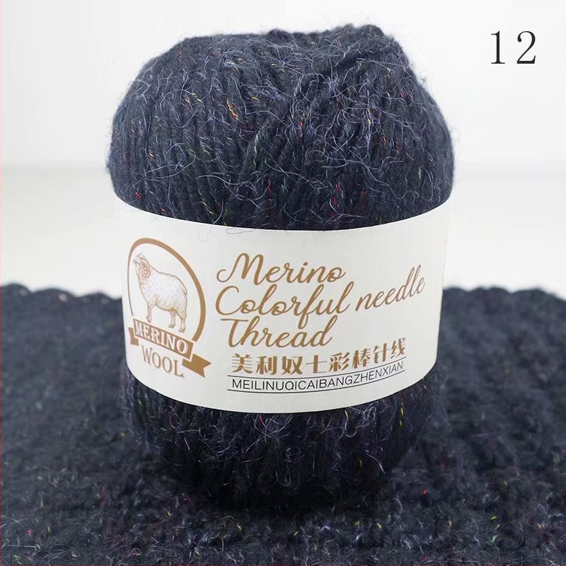 Merino mišinio siūlai, ring-spun, tinkami audimui ir mezgimui, kilmė Hebei