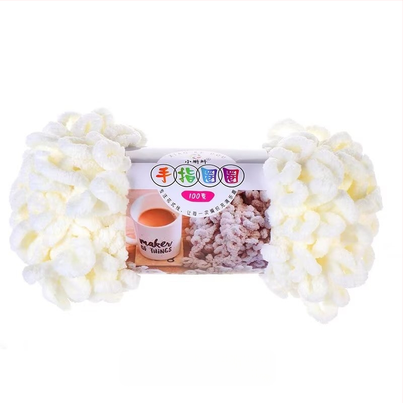 Pirštų kilpos mezgimo siūlas — stora, DIY pagalvėms, 16s, vienas siūlas, semi-worsted linija