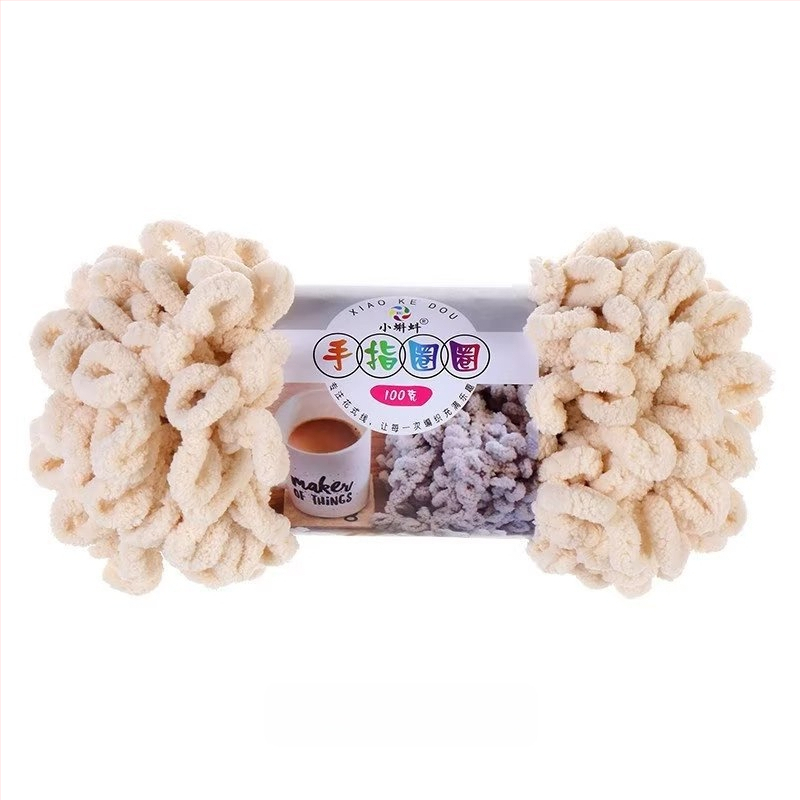 Pirštų kilpos mezgimo siūlas — stora, DIY pagalvėms, 16s, vienas siūlas, semi-worsted linija