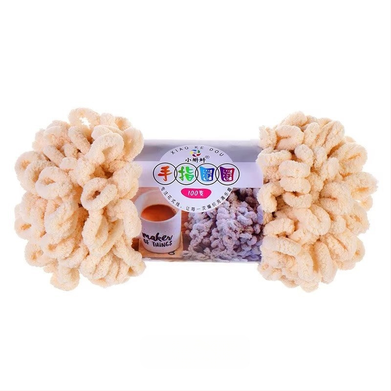 Pirštų kilpos mezgimo siūlas — stora, DIY pagalvėms, 16s, vienas siūlas, semi-worsted linija