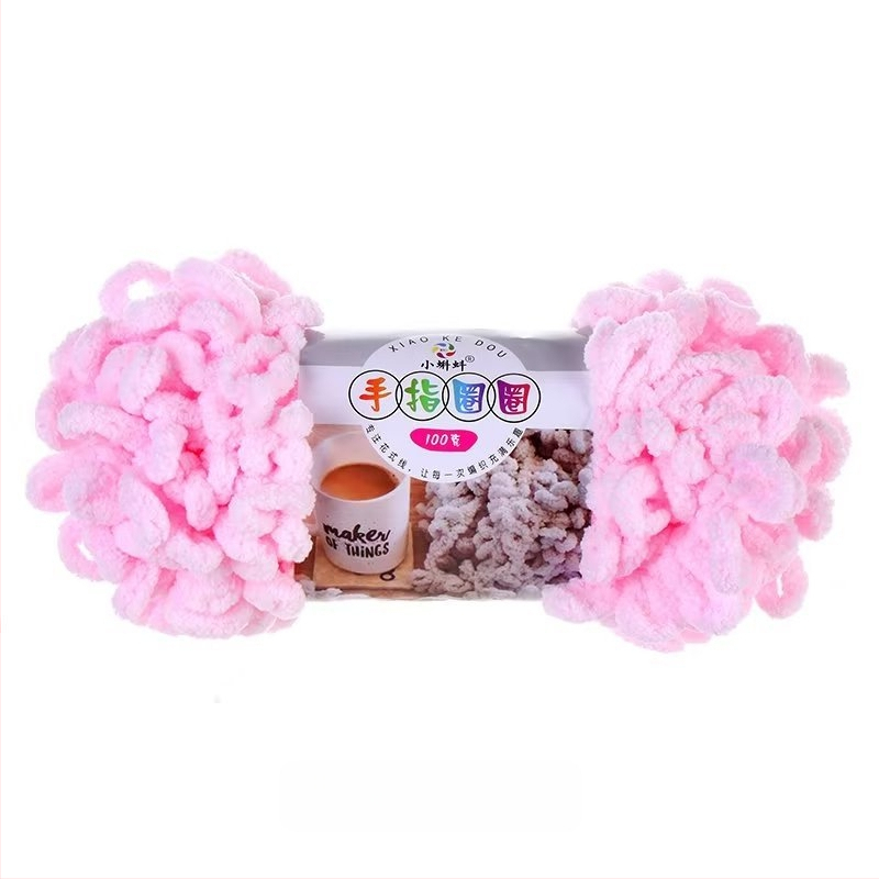 Pirštų kilpos mezgimo siūlas — stora, DIY pagalvėms, 16s, vienas siūlas, semi-worsted linija