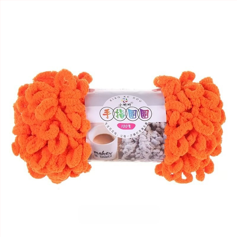 Pirštų kilpos mezgimo siūlas — stora, DIY pagalvėms, 16s, vienas siūlas, semi-worsted linija