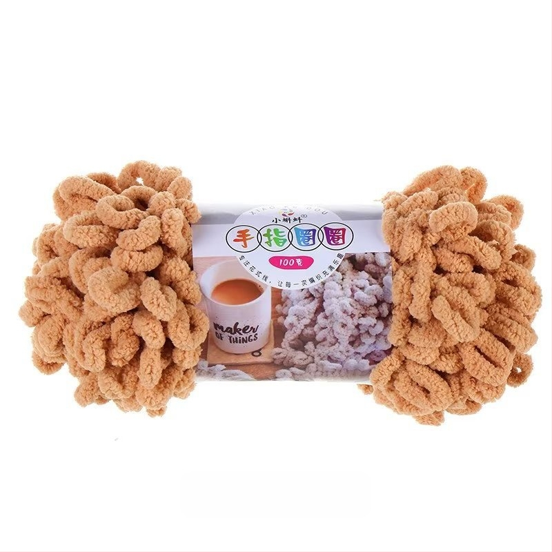 Pirštų kilpos mezgimo siūlas — stora, DIY pagalvėms, 16s, vienas siūlas, semi-worsted linija