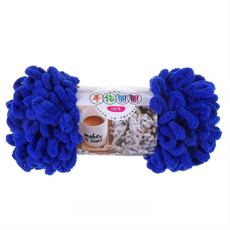 Pirštų kilpos mezgimo siūlas — stora, DIY pagalvėms, 16s, vienas siūlas, semi-worsted linija