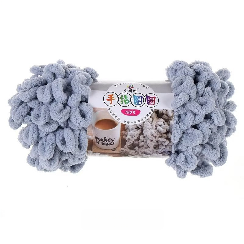 Pirštų kilpos mezgimo siūlas — stora, DIY pagalvėms, 16s, vienas siūlas, semi-worsted linija