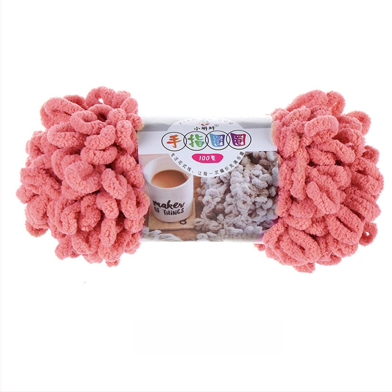 Pirštų kilpos mezgimo siūlas — stora, DIY pagalvėms, 16s, vienas siūlas, semi-worsted linija