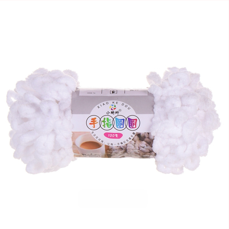 Pirštų kilpos mezgimo siūlas — stora, DIY pagalvėms, 16s, vienas siūlas, semi-worsted linija