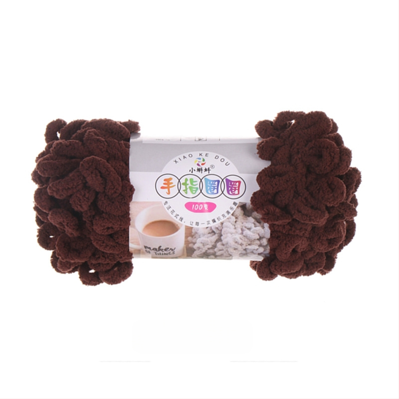 Pirštų kilpos mezgimo siūlas — stora, DIY pagalvėms, 16s, vienas siūlas, semi-worsted linija