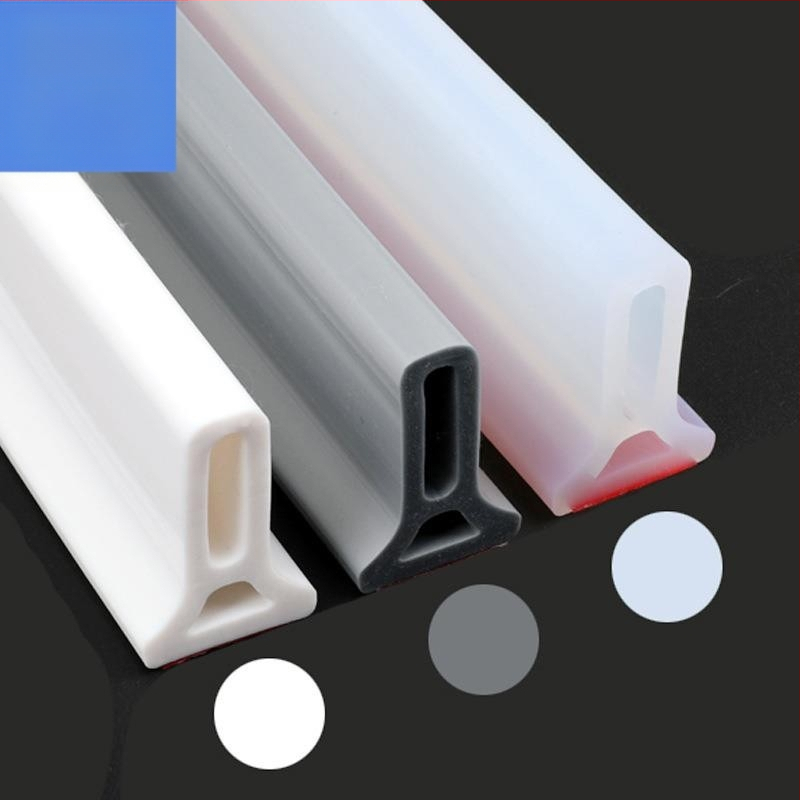 Силиконова гъвкава лента за баня за разделяне на сухото и мокрото – водна бариера, износоустойчива, Mijue