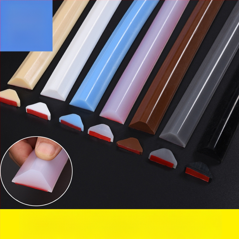 Силиконова гъвкава лента за баня за разделяне на сухото и мокрото – водна бариера, износоустойчива, Mijue