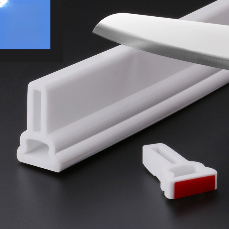 Силиконова гъвкава лента за баня за разделяне на сухото и мокрото – водна бариера, износоустойчива, Mijue