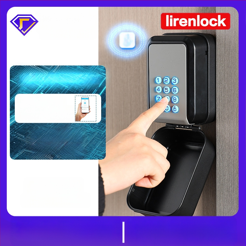 Raktų dėžutė su skaitmenine spyna – modelis G14; Medžiagos: aliuminio lydinys, cinko lydinys, ABS plastikas; Užrakto strypo storis 11; Užrakto strypų atstumas 31