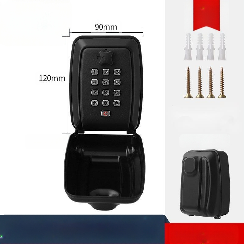 Raktų dėžutė su skaitmenine spyna – modelis G14; Medžiagos: aliuminio lydinys, cinko lydinys, ABS plastikas; Užrakto strypo storis 11; Užrakto strypų atstumas 31