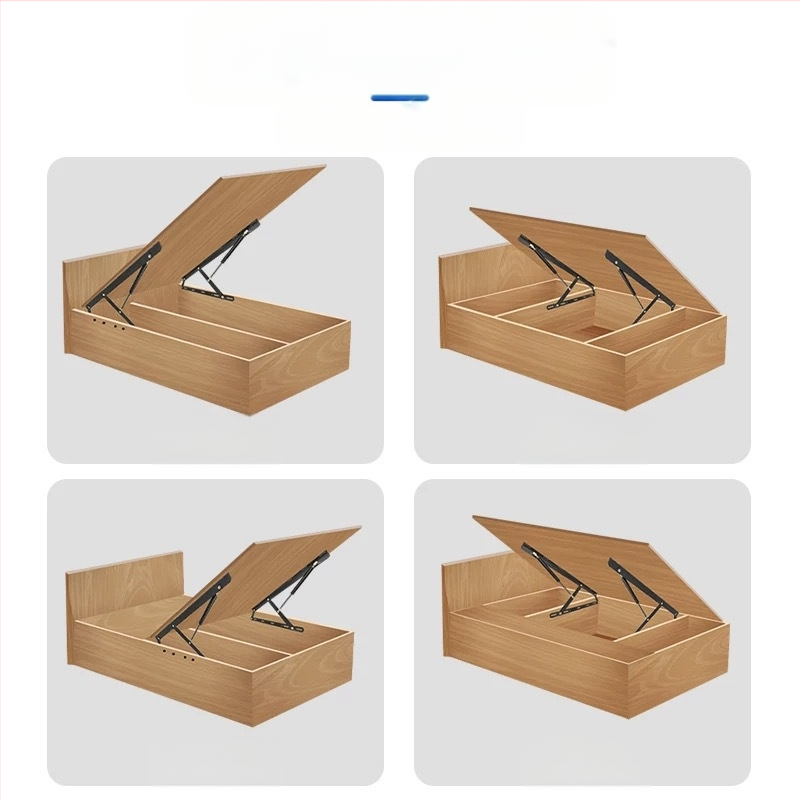 Bară hidraulică de susținere pentru pat – fier, model QF4001, pentru pat/tatami/pod, stil modern minimalist, ștanțare