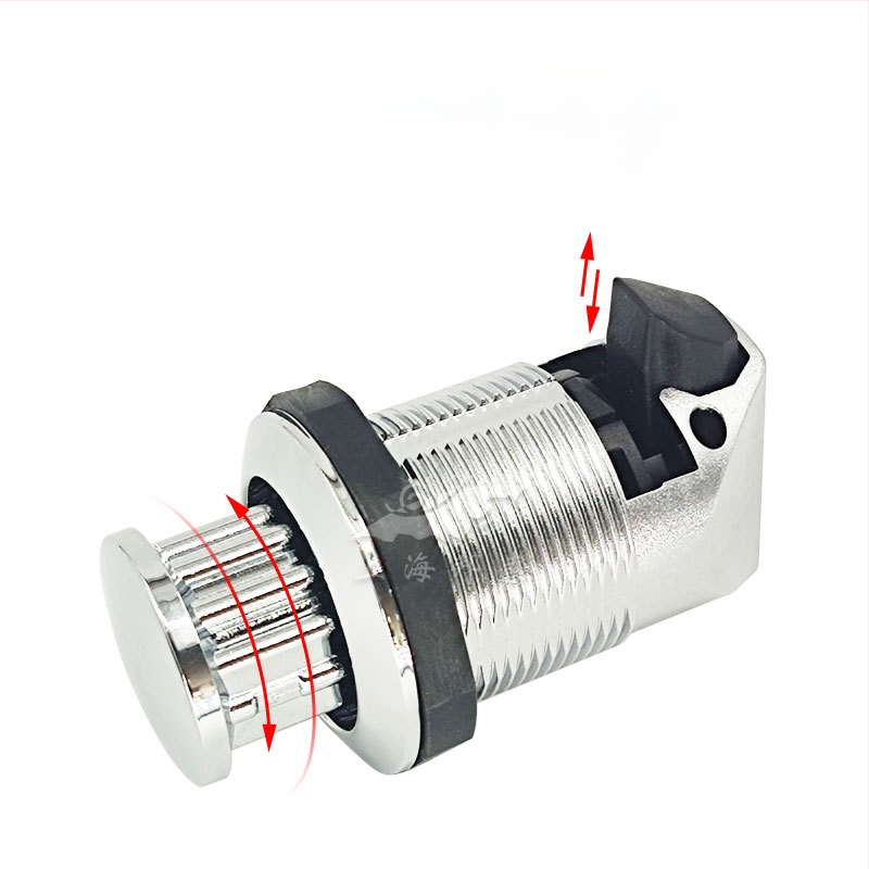 BSS320-5 Automobilio rankenos spyna su įmontuota iškyla rankena, PA6 nailonas, be cilindro, skirtas modifikuotiems automobiliams, RV ir kemperiams