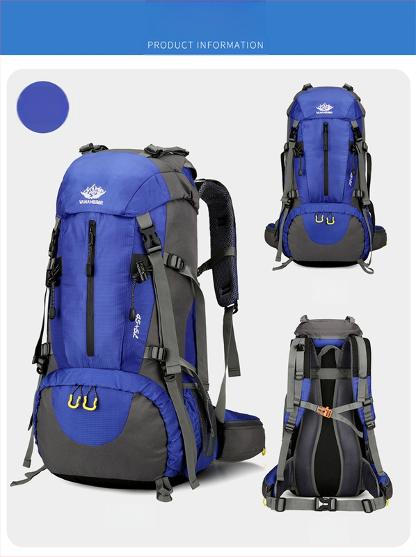 Pārgājienu mugursoma Warnerheim – liela ietilpība, ūdensizturīgs neilons, universāla