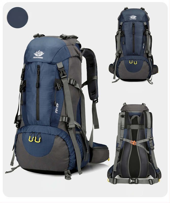 Pārgājienu mugursoma Warnerheim – liela ietilpība, ūdensizturīgs neilons, universāla