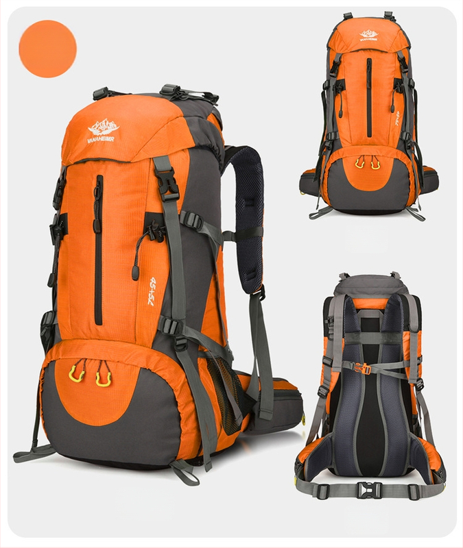 Pārgājienu mugursoma Warnerheim – liela ietilpība, ūdensizturīgs neilons, universāla