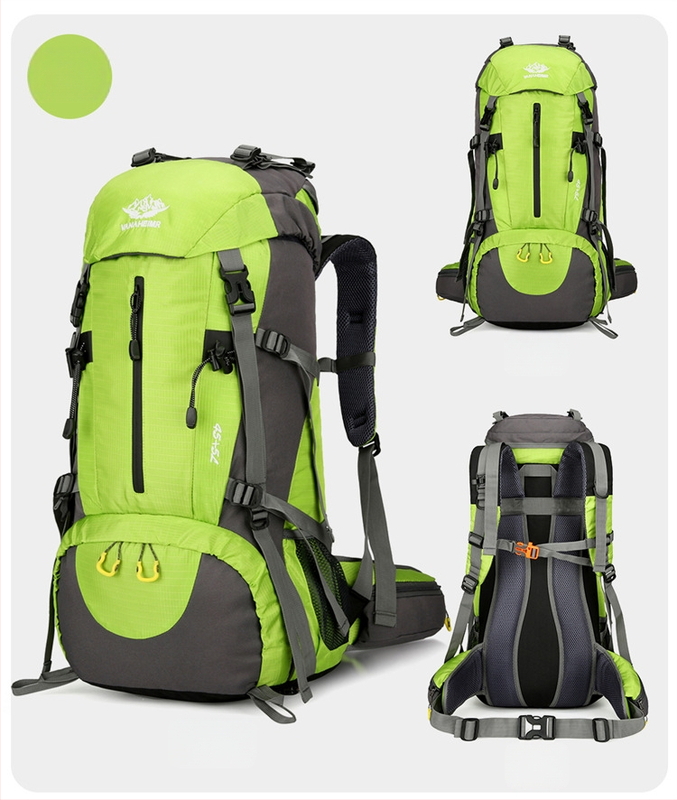 Pārgājienu mugursoma Warnerheim – liela ietilpība, ūdensizturīgs neilons, universāla