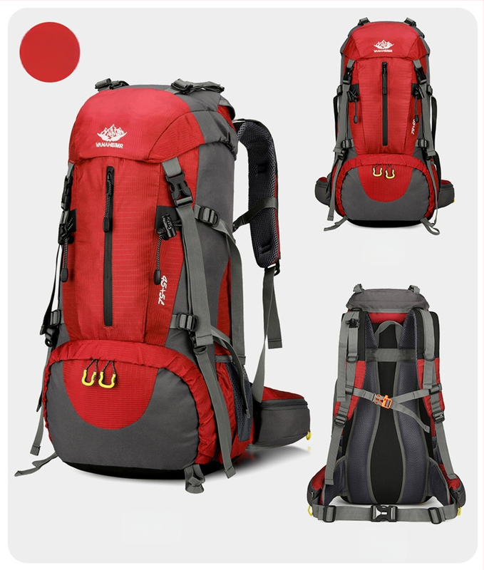 Pārgājienu mugursoma Warnerheim – liela ietilpība, ūdensizturīgs neilons, universāla