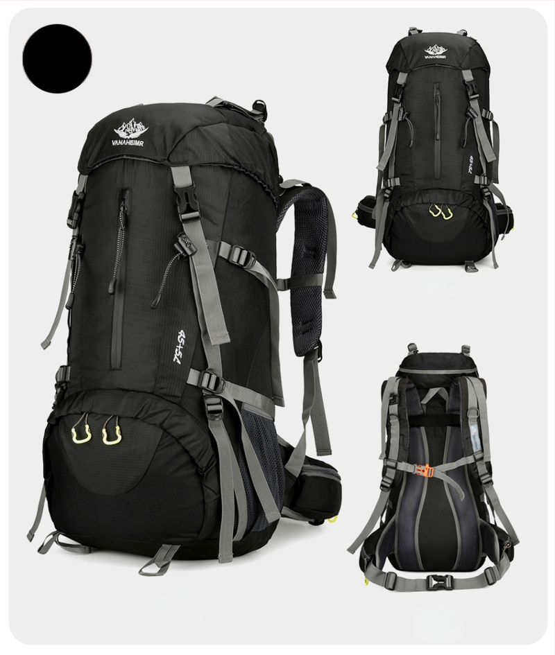 Pārgājienu mugursoma Warnerheim – liela ietilpība, ūdensizturīgs neilons, universāla