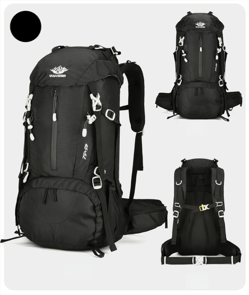 Pārgājienu mugursoma Warnerheim – liela ietilpība, ūdensizturīgs neilons, universāla