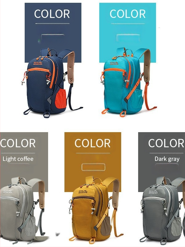 Kalnu mugursoma pārgājieniem, universāla, ar lielu ietilpību, neilons, elpojoša, āra sporta aktivitātēm