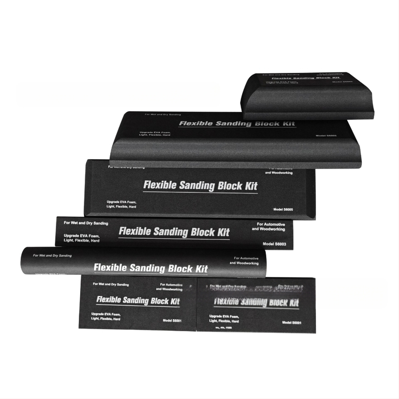 EVA блок за шлайфане за сухо и мокро използване, за полиране на автомобили и мебели, седемчастен комплект с шкурки, плътност 38-70 кг/м³, марка Xingshuo