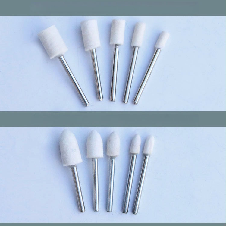 Slīpēšanas galviņu komplekts – vilnas slīpēšanas galviņas koksnei un jade, Zīmols Three Rabbits, Modelis Mixed Wool Grinding Head Suit, Materiāls Vilna, Piemērošana Slīpēšana un polēšana