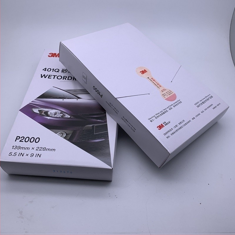 3M мокра шкурка за шлайфане, 2000 mesh, 1500 grit, полиране на драскотини по боята на автомобилa