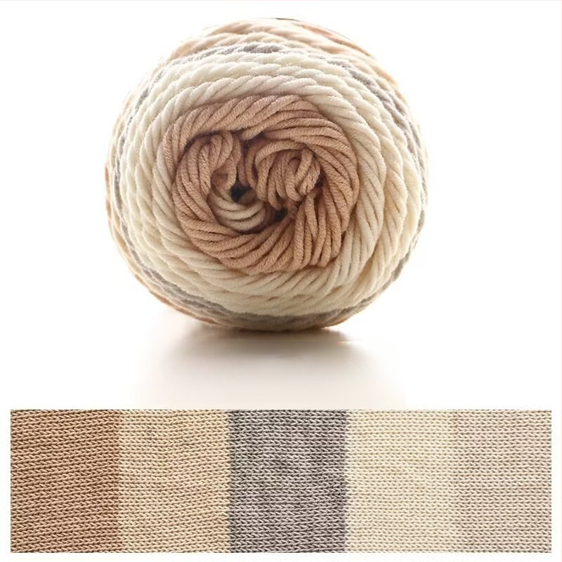 Ruyi Bird siūlų komplektas rankdarbiams — mišrių ring-spun siūlų iš Hebėjos, tinkamas megztiniams ir skrybėlėms