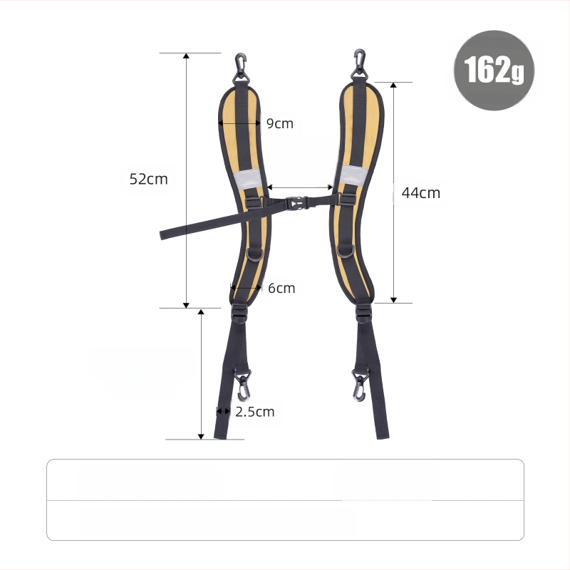 Λουρί ώμου LUCKSTONE, Oxford ύφασμα, Unisex, για ποδηλασία, Μονόχρωμο