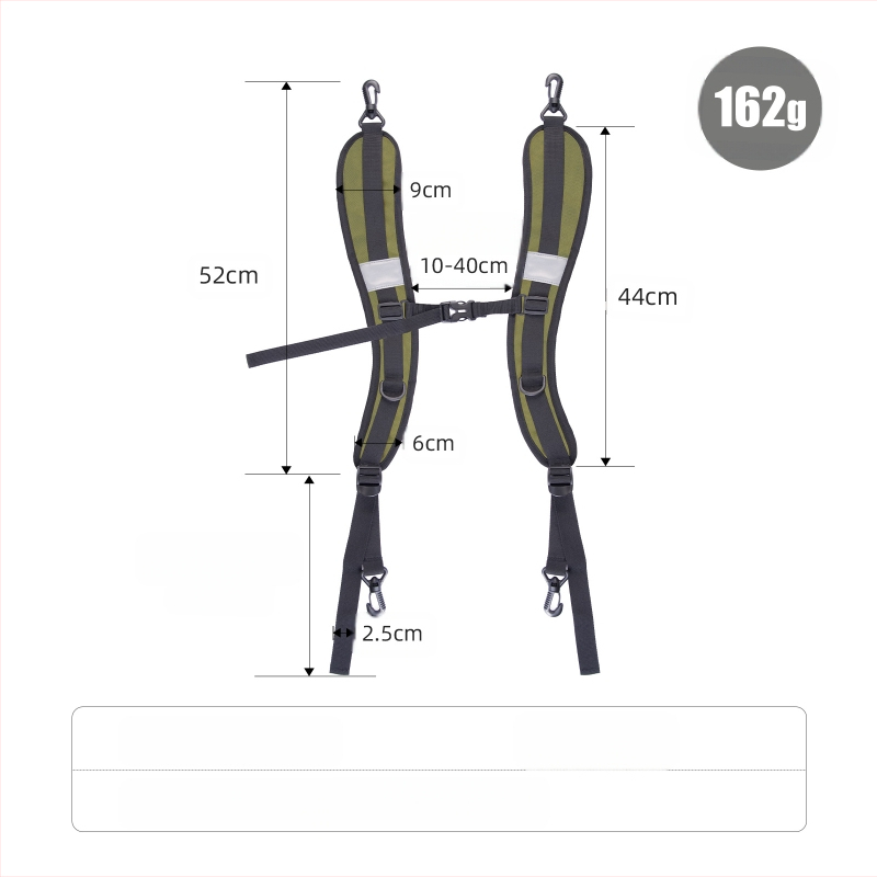 Λουρί ώμου LUCKSTONE, Oxford ύφασμα, Unisex, για ποδηλασία, Μονόχρωμο