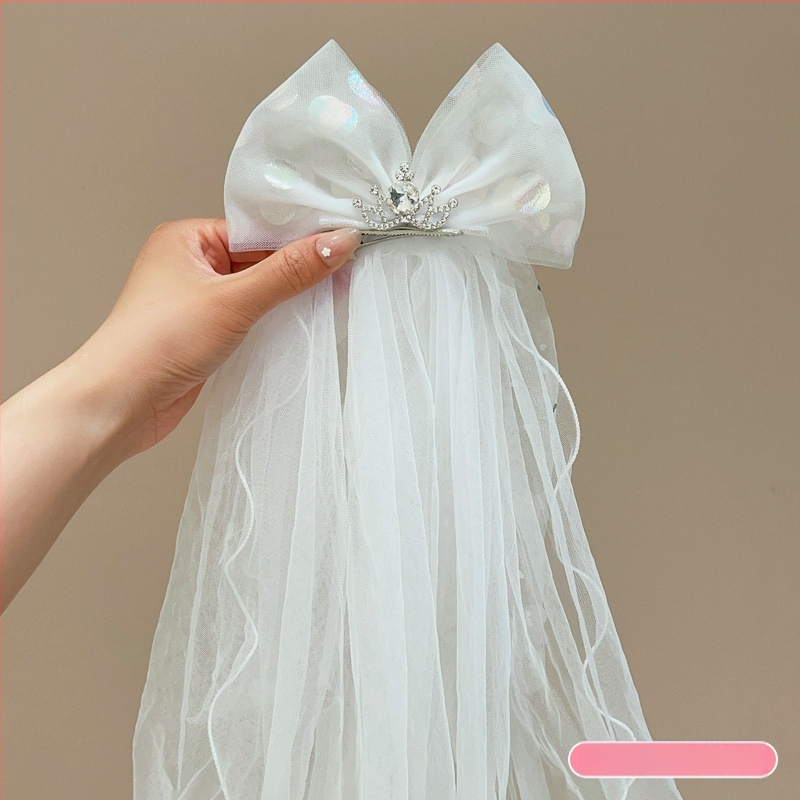 Princeses krones matu spraude - roku darīts režģa matu aksesuārs bērniem