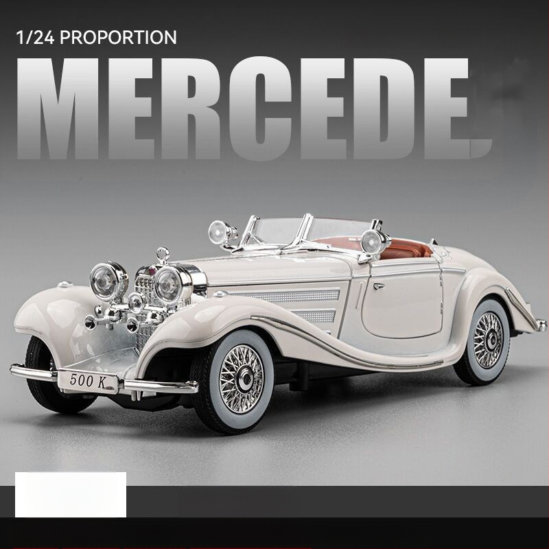 Модел на класически автомобил от сплав със звук и светлина, за деца 7–14 години