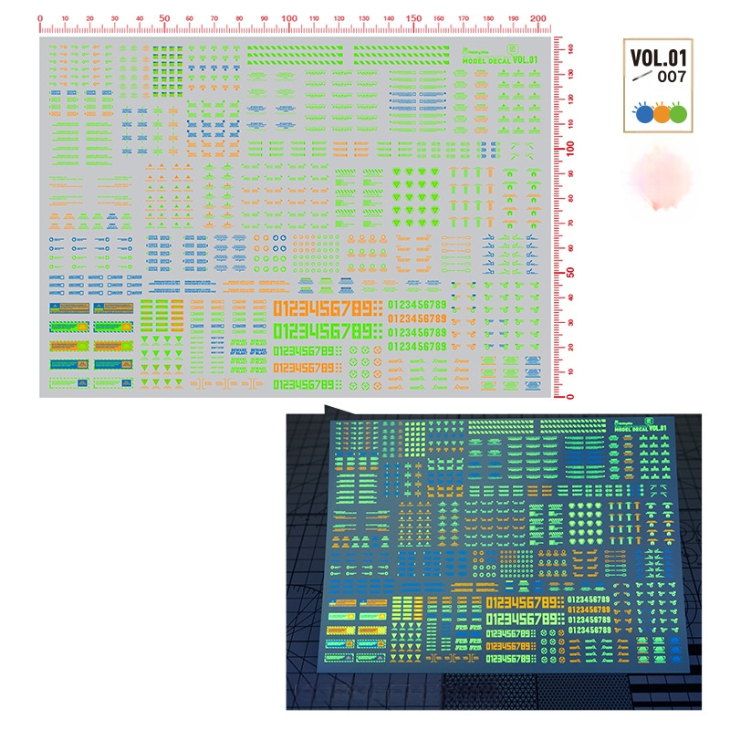 Воден трансфер стикер VOL1 модел – Meowsmith, универсален модел, флуоресцентна опция, материал: воден стикер, тегло: 1
