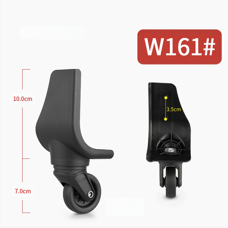 Roată pivotantă din plastic pentru bagaje – roată universală pentru bagaje, accesorii pentru bagaje