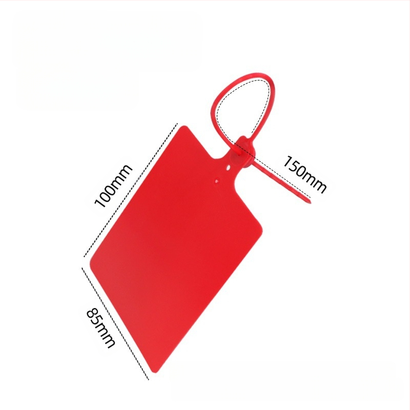 Plastikinė logistikos pakabinama etiketė, lazerinis spausdinimas, pritaikoma, PP medžiaga, prekinis ženklas AFD Anfenda, identifikacijos etiketė