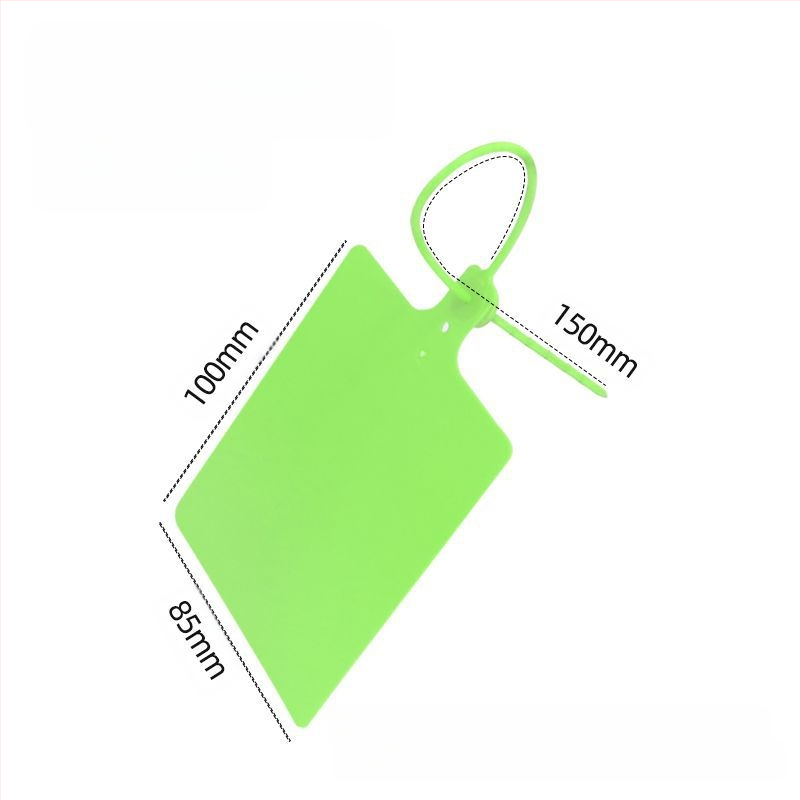 Plastikinė logistikos pakabinama etiketė, lazerinis spausdinimas, pritaikoma, PP medžiaga, prekinis ženklas AFD Anfenda, identifikacijos etiketė