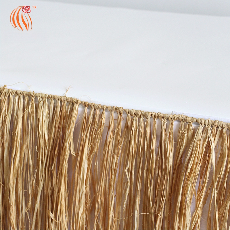 Kaifeng Party Raffia Table Skirt για διακόσμηση τραπεζιού σε εκδηλώσεις — Διαδικασία: ημιχειροκίνητη, ημιμηχανική; Διαθέσιμη παραμετροποίηση; Αδειοδοτημένη ιδιωτική ετικέτα: Ναι